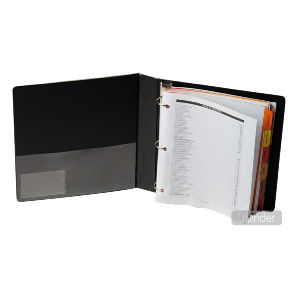 UB Clear View Binders