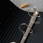 Silk Printed 2 Inch 3 Slant D Ring Cloth Binder-front-view