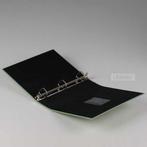 Euro-Round-Back-Slant-D-Ring-Fancy-Paper-Binder-With-Booster-front-view