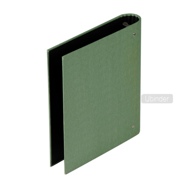 Euro-Round-Back-Slant-D-Ring-Fancy-Paper-Binder-With-Booster-side-view