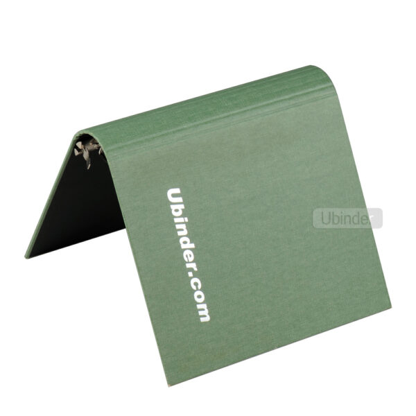 Euro-Round-Back-Slant-D-Ring-Fancy-Paper-Binder-With-Booster-side-view