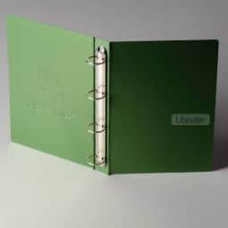 4 Round Ring Metal Binder-front-view