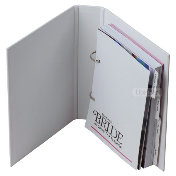 Ring A5 Binder With Insert-front-opened-view