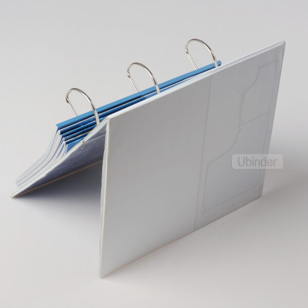 Huge-Capacity-2.75-Inch-A4-Clear-View-Vinyl-Binder-front-view