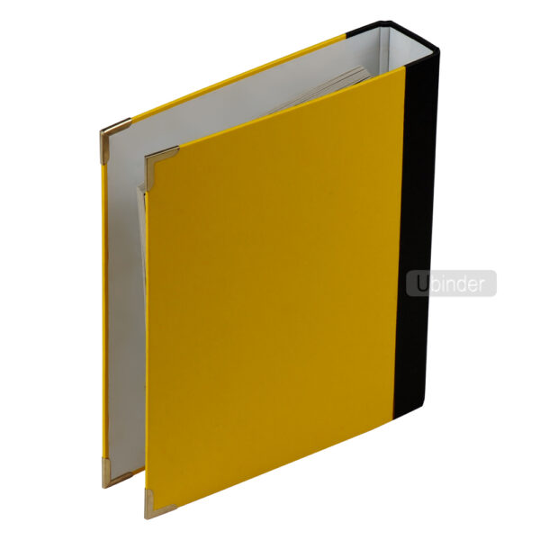 Turned-Edge-1-Inch-2-D-Vinyl-Paper-Binder-With-Cloth-Spine-side-view