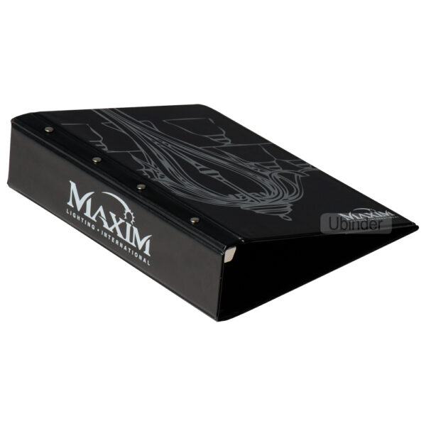 Logo Silk Printed 2 Inch Vinyl Post Binder-front-view