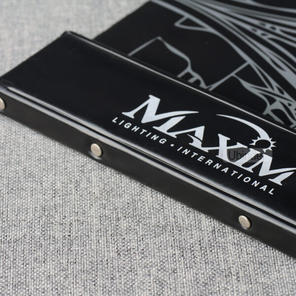 Logo Silk Printed 2 Inch Vinyl Post Binder-front-view