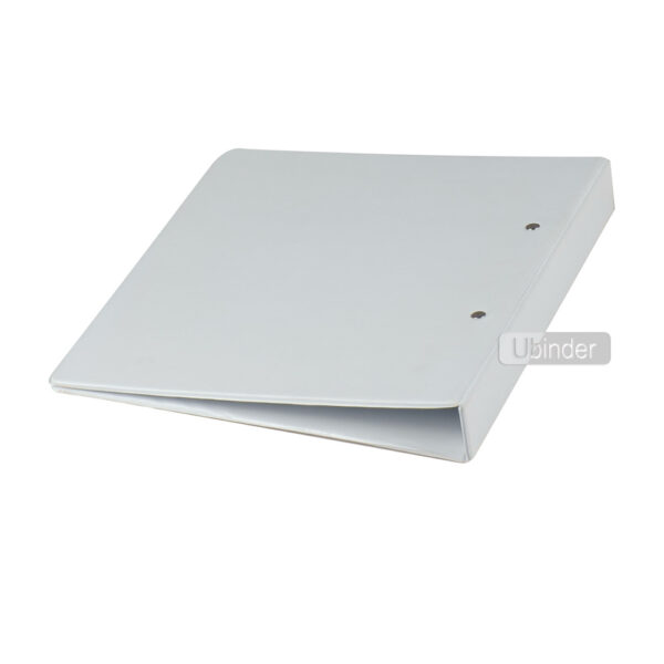 2 D Ring Vinyl Binder With Pockets-front-view