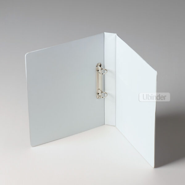 2 D Ring Vinyl Binder With Pockets-front-view