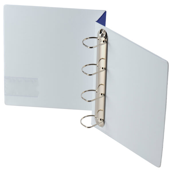 Nave Blue 2 Inch 4 Ring Vinyl A4 Binder-front-view