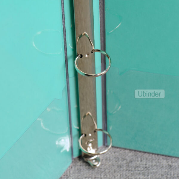A4 Clear View 3 Ring Binder-inside-ring-view