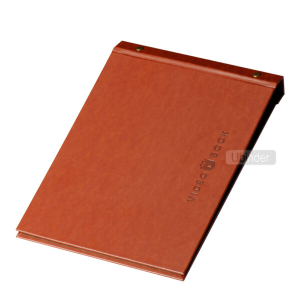 Classic-Faux-Leather-Screw-Post-Binder-side-view-opened